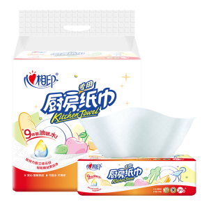 KDT170 Hearttex 70 Sheets Plastic Wrapped Kitchen Paper-1 Bundle