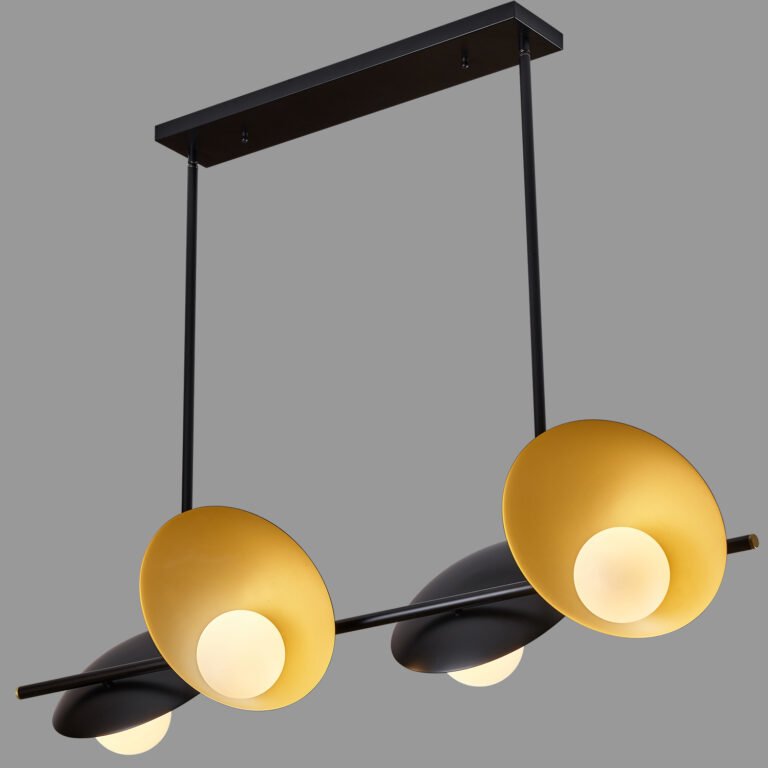 X9515A/4 Modern 4-Light Dining Chandelier for Dining Room Kitchen Island Pendant Light