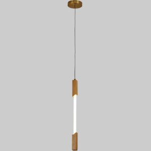 X0631A/1 Wooden 1 Light Pendant Light