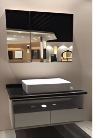 Scandinavian Luxury Small Bathroom Vanity