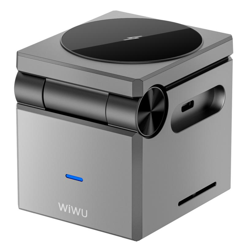 Small Square 3 in 1 Wireless Charger Model: Wi-W030 5 Small Square 3 in 1 Wireless Charger Model: Wi-W030 - Image 5