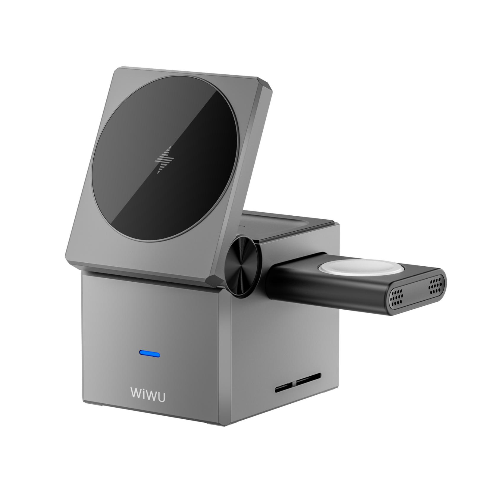 Small Square 3 in 1 Wireless Charger Model: Wi-W030 4 Small Square 3 in 1 Wireless Charger Model: Wi-W030 - Image 4