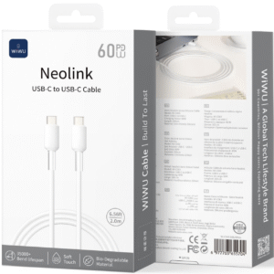 60W Neolink Series Silicone Cable Wi-C063 C-C