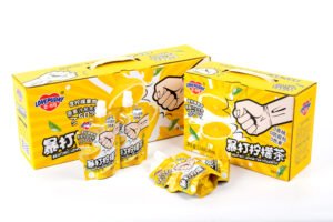 爆打柠檬茶白底图 1