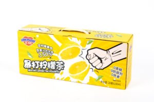 爆打柠檬茶白底图 2