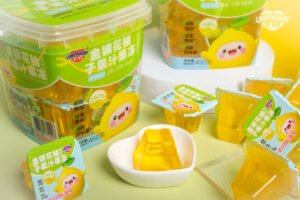 金银花柚子果冻 2