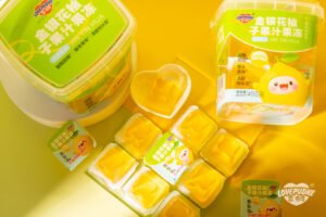 金银花柚子果冻 3